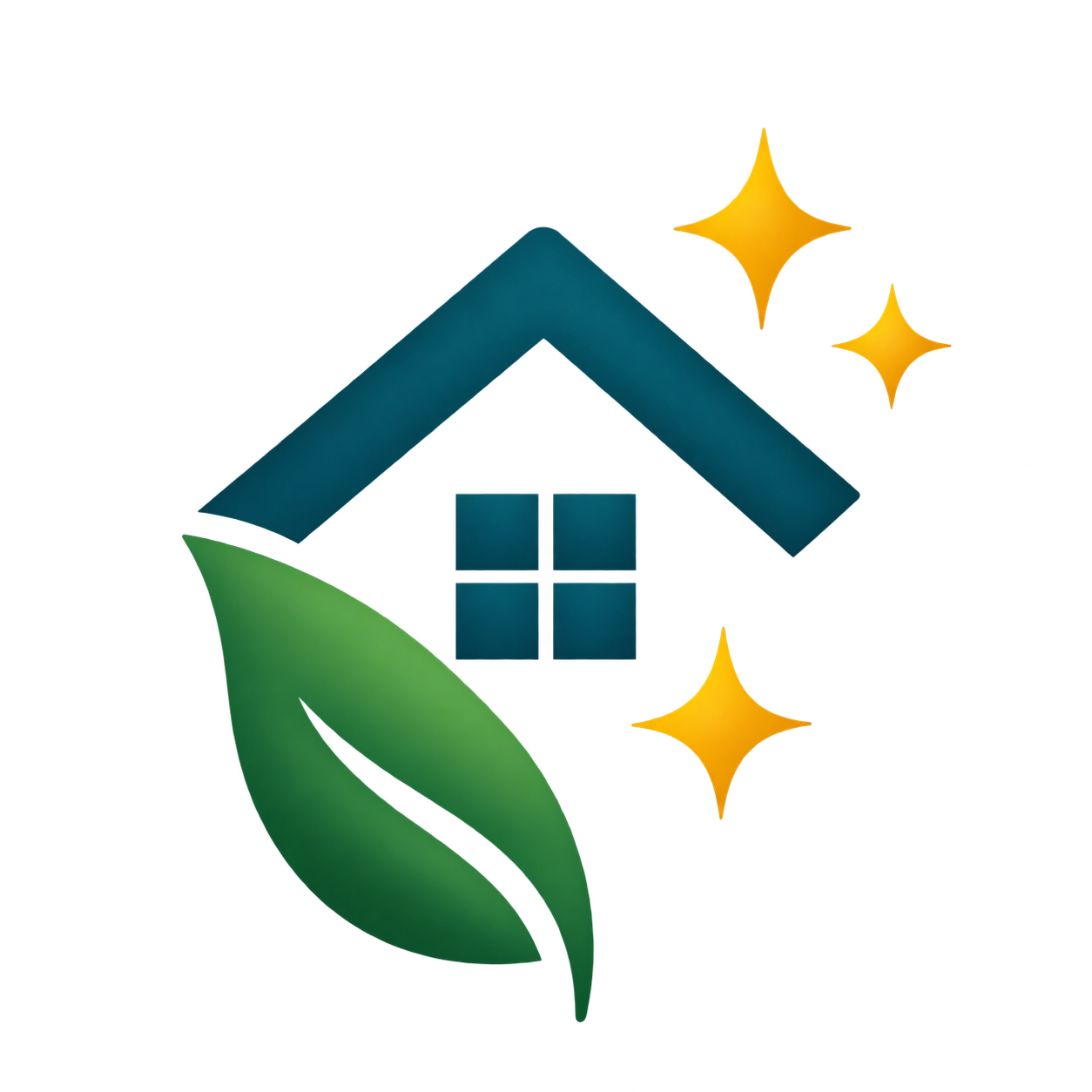 Cleaning company logo mark